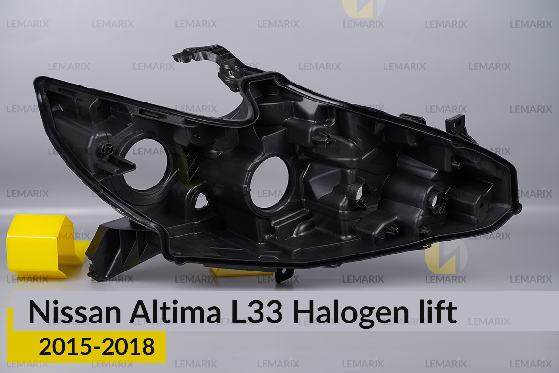 Корпус фары Nissan Altima L33 Halogen (2015-2018) рест правый