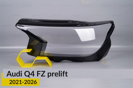 Стекло фары Audi Q4 FZ (2021-2026) дорест левое