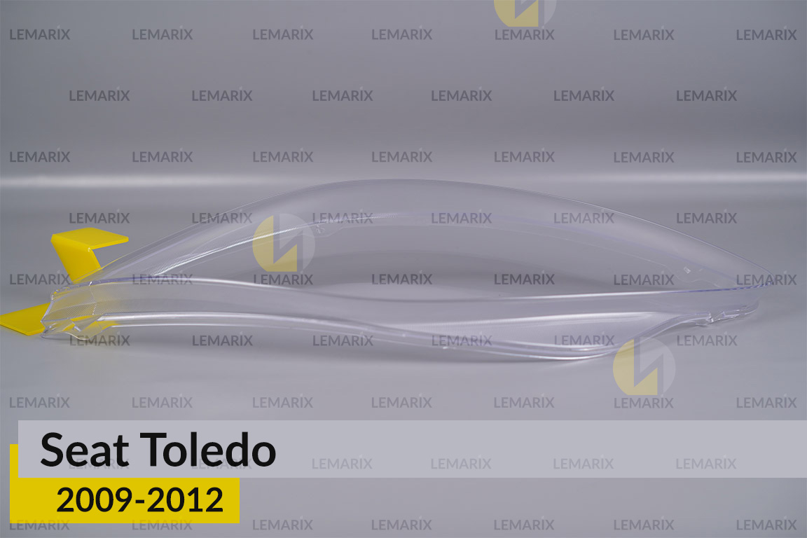 Скло фари Seat Toledo (2009-2012) рест ліве