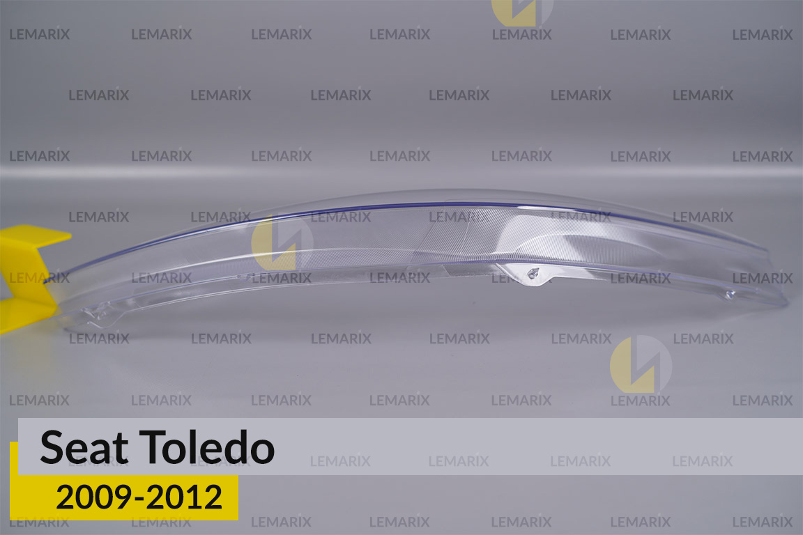 Скло фари Seat Toledo (2009-2012) ліве