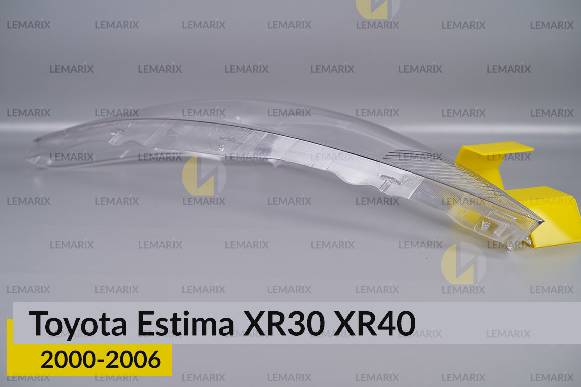 Скло фари Toyota Estima XR30 XR40 (2000-2006) ліве