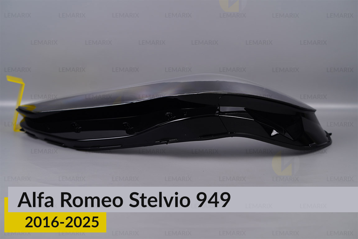 Скло фари Alfa Romeo Stelvio 949 (2016-2026) ліве