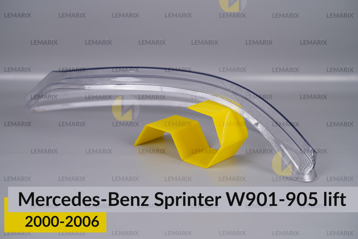 Стекло фары Mercedes-Benz Sprinter W901 W902 W903 W904 W905 (2000-2006) рест правое
