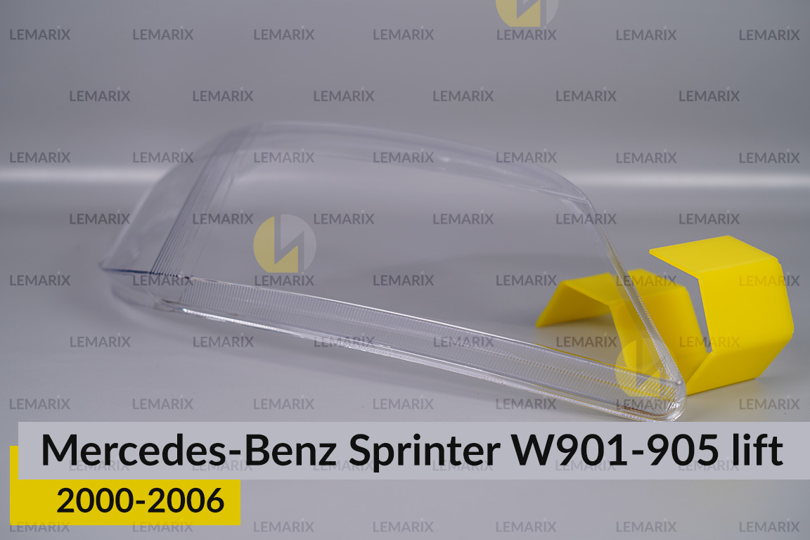 Стекло фары Mercedes-Benz Sprinter W901 W902 W903 W904 W905 (2000-2006) рест правое