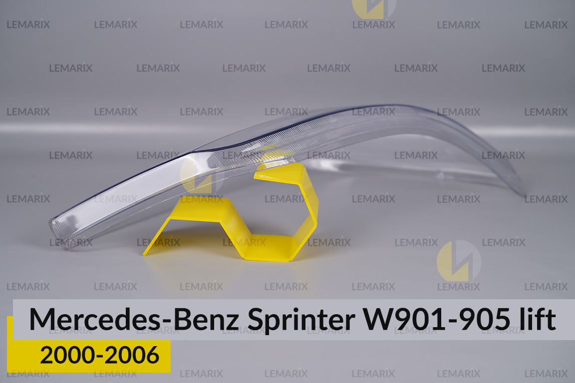 Стекло фары Mercedes-Benz Sprinter W901 W902 W903 W904 W905 (2000-2006) рест правое