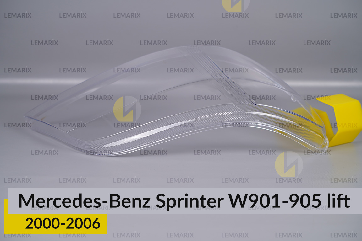 Стекло фары Mercedes-Benz Sprinter W901 W902 W903 W904 W905 (2000-2006) рест правое