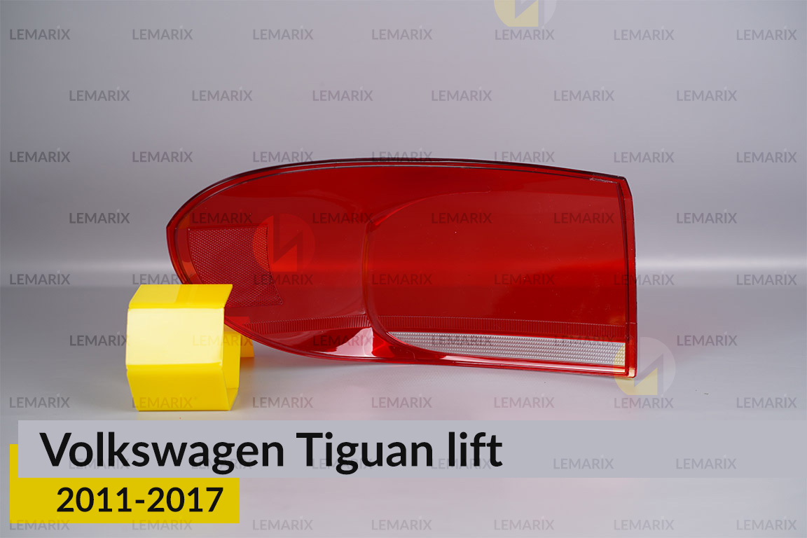 Скло заднього ліхтаря зовнішнє в крилі VW Volkswagen Tiguan (2011-2017) рест праве