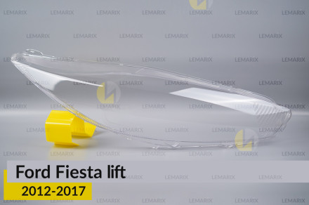 Скло фари Ford Fiesta (2012-2017) рест праве