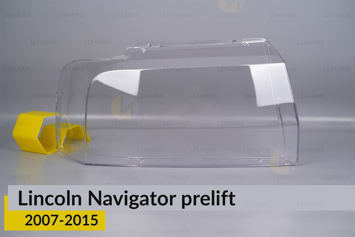 Скло фари Lincoln Navigator (2007-2015) дорест праве