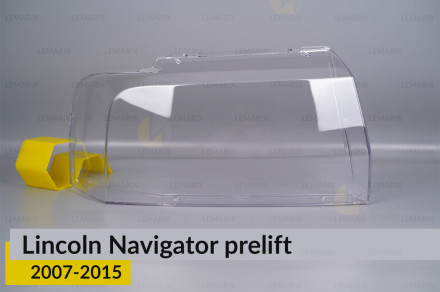 Стекло фары Lincoln Navigator (2007-2015) дорест правое
