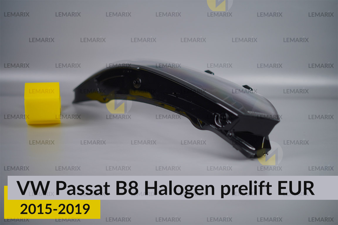 Стекло фары VW Volkswagen Passat B8 Halogen EUR (2015-2019) дорест левое