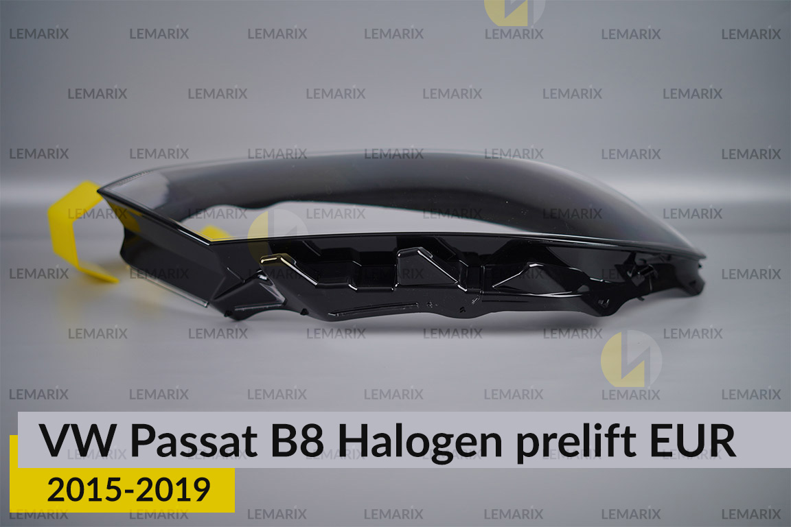 Стекло фары VW Volkswagen Passat B8 Halogen EUR (2015-2019) дорест левое