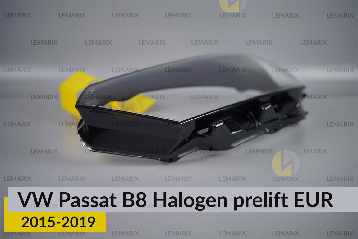 Стекло фары VW Volkswagen Passat B8 Halogen EUR (2015-2019) дорест левое
