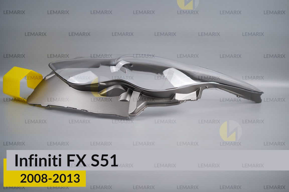 Стекло фары Infiniti FX S51 (2008-2013) левое