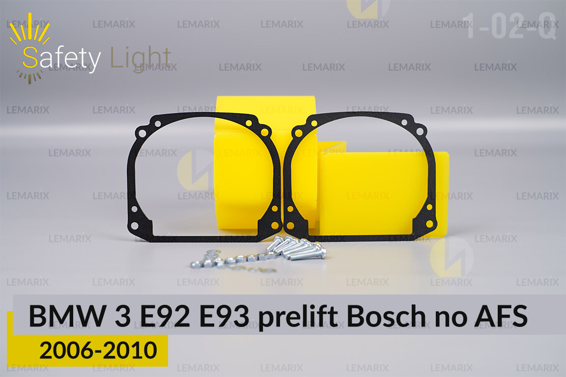 Переходная рамка для BMW 3 E92 E93 Bosch no AFS (2006-2010) дорест