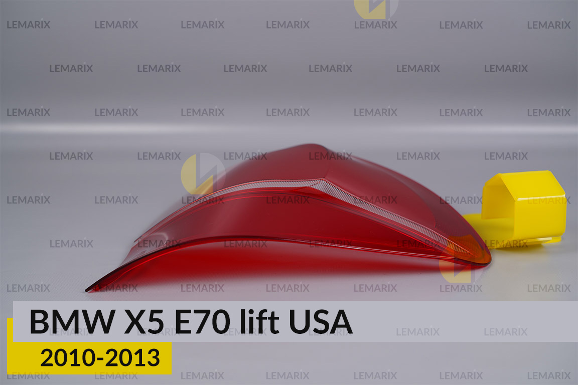 Стекло заднего фонаря внешнее в крыле BMW X5 E70 USA (2010-2013) рест левое