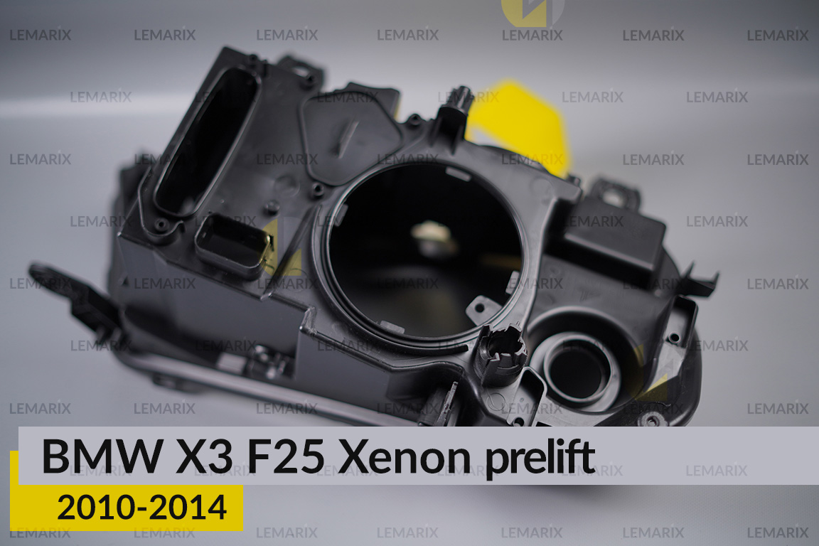 Корпус фары BMW X3 F25 Xenon (2010-2014) дорест левый