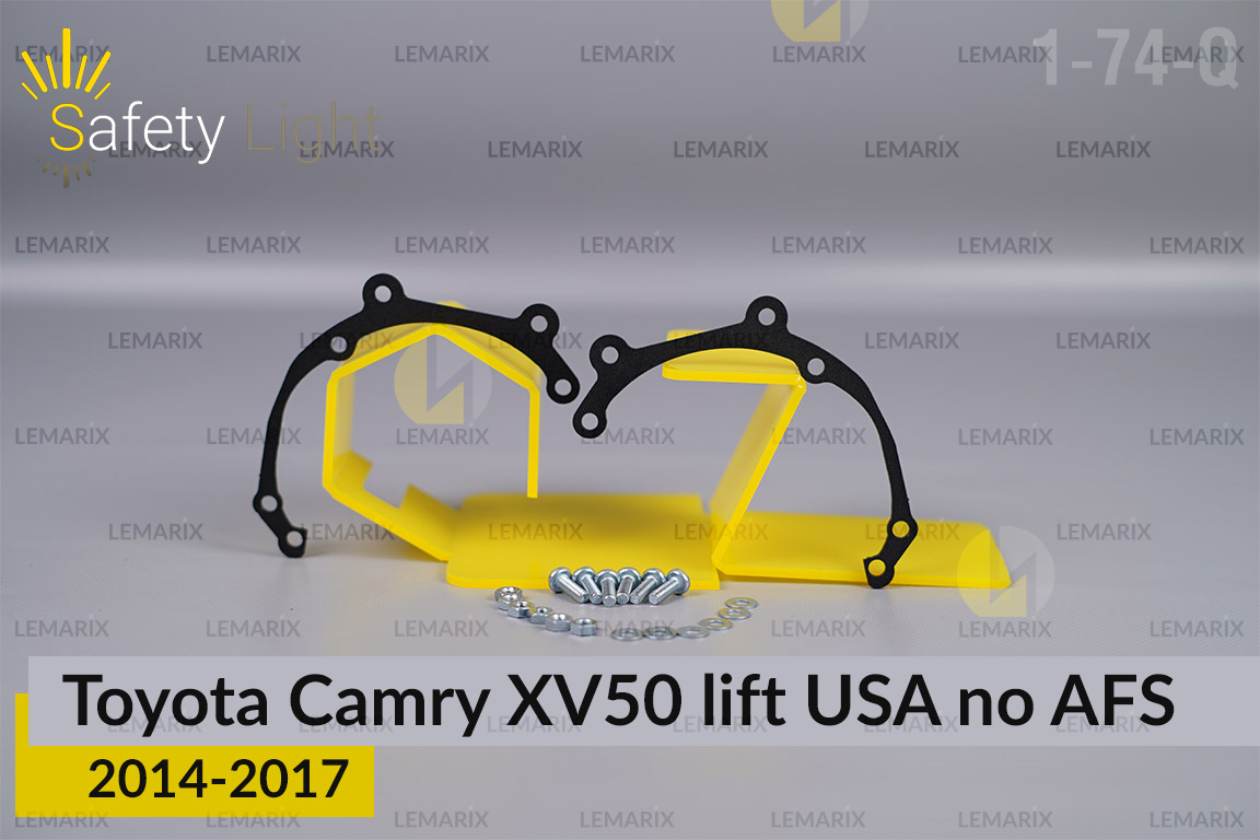 Перехідна рамка для Toyota Camry XV50 USA no AFS (2014-2017) рест