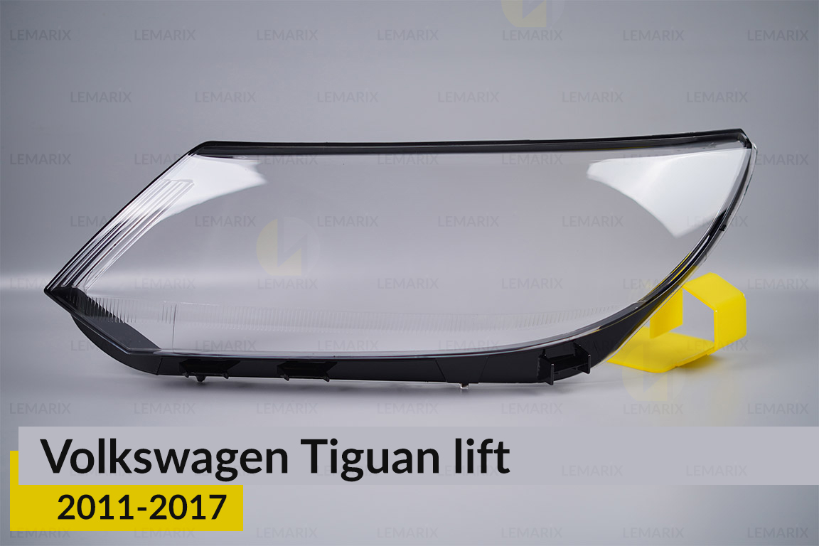 Стекло фары VW Volkswagen Tiguan (2011-2017) рест левое