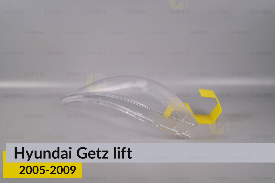 Скло фари Hyundai Getz (2005-2009) рест ліве