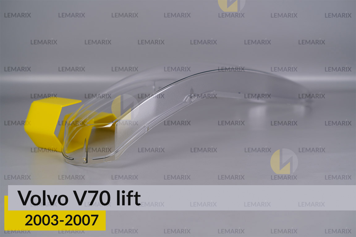 Стекло фары Volvo V70 (2003-2007) рест правое