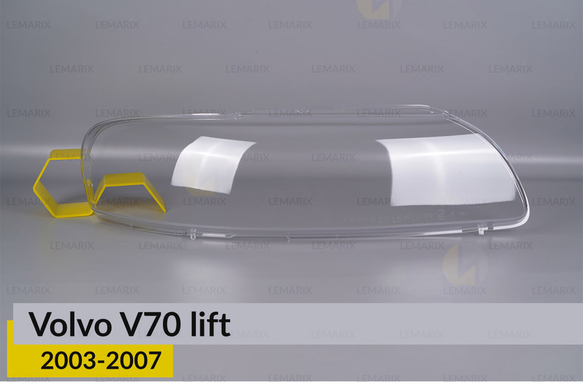 Стекло фары Volvo V70 (2003-2007) рест правое
