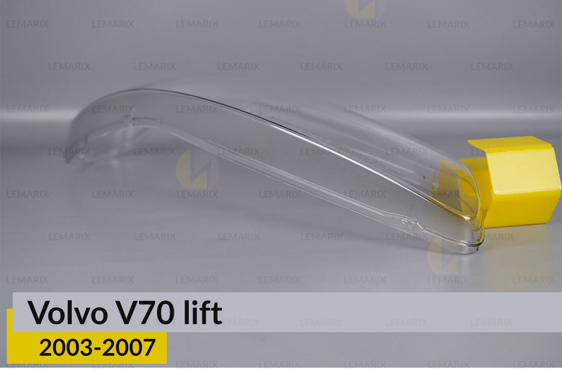 Стекло фары Volvo V70 (2003-2007) рест правое