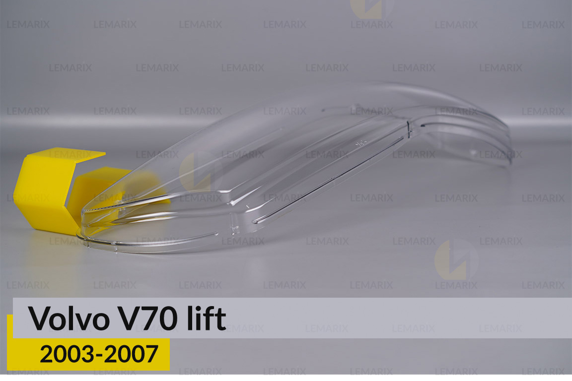 Стекло фары Volvo V70 (2003-2007) рест правое