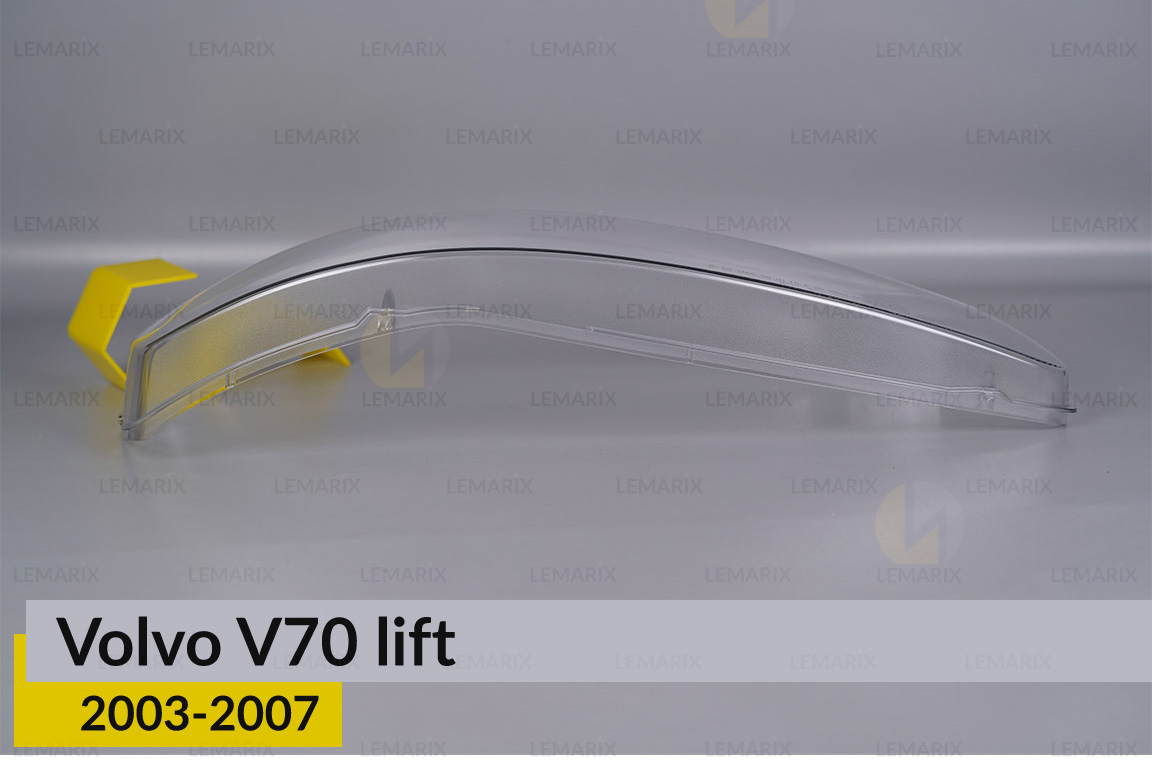 Стекло фары Volvo V70 (2003-2007) рест правое