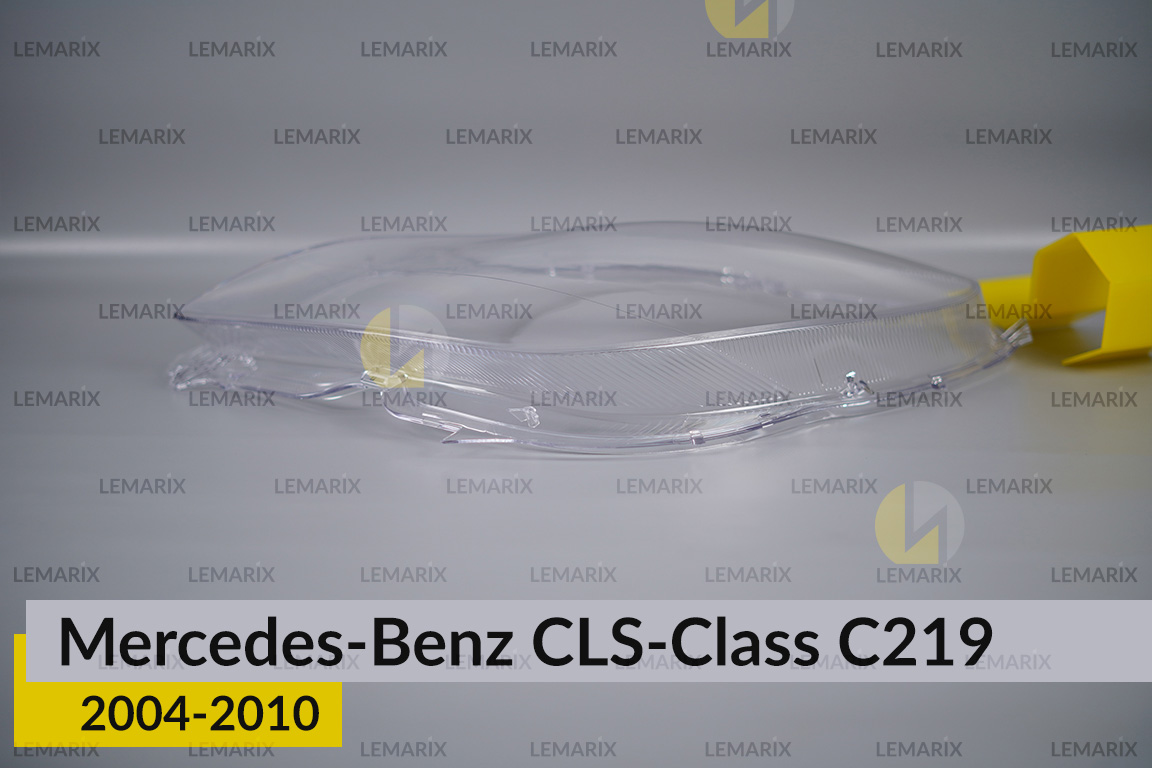Стекло фары Mercedes-Benz CLS-Class C219 (2004-2010) левое