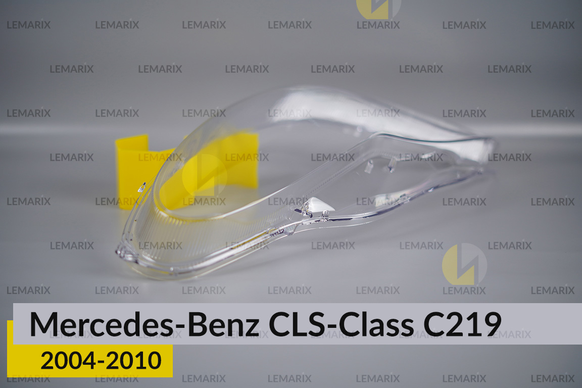 Стекло фары Mercedes-Benz CLS-Class C219 (2004-2010) левое