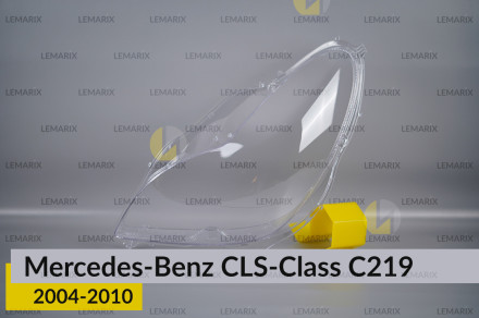 Стекло фары Mercedes-Benz CLS-Class C219 (2004-2010) левое