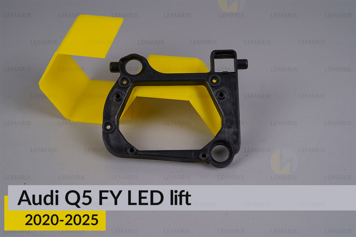 Декоративная рамка линзы Audi Q5 FY LED (2020-2025) рест левая