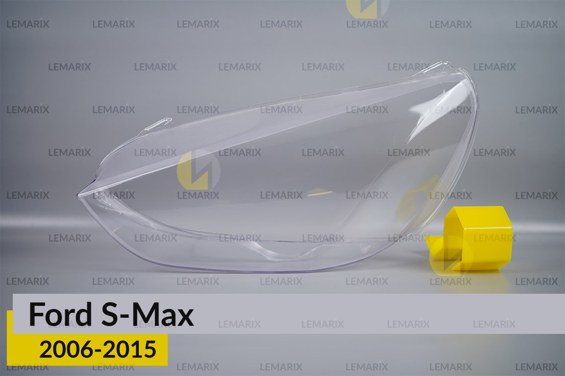 Скло фари Ford S-Max (2006-2015) ліве