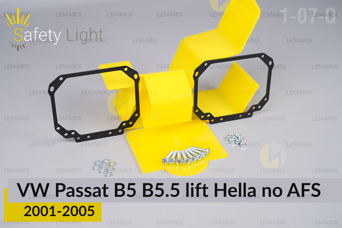 Переходная рамка для VW Volkswagen Passat B5 B5.5 Hella no AFS (2001-2005) рест