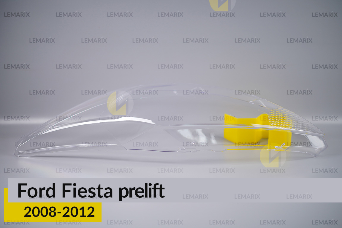 Скло фари Ford Fiesta (2008-2012) дорест ліве