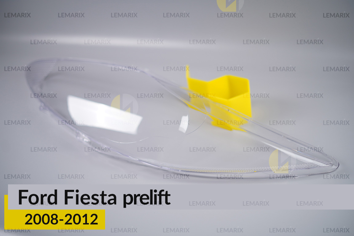 Скло фари Ford Fiesta (2008-2012) дорест ліве
