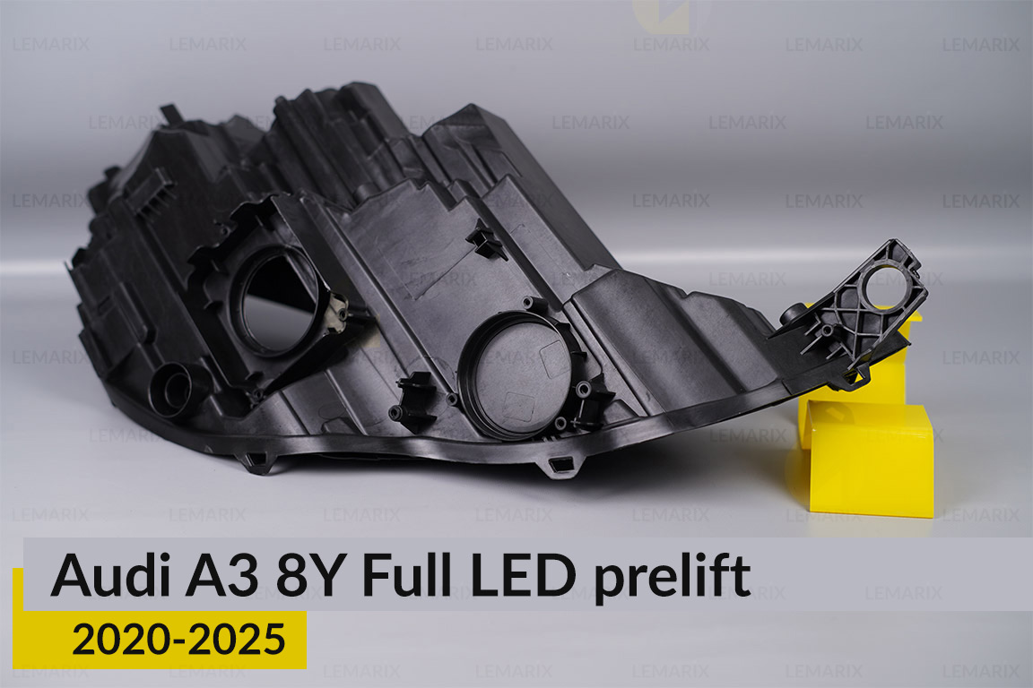 Корпус фари Audi A3 8Y Full LED (2020-2026) дорест лівий