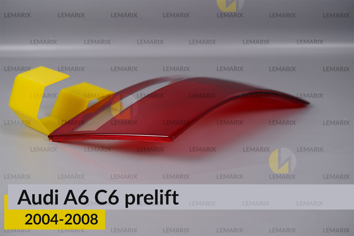 Стекло заднего фонаря внешнее в крыле Audi A6 C6 (2004-2008) дорест левое