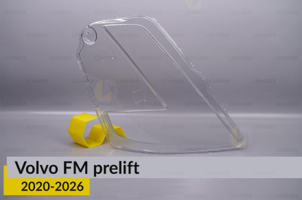 Стекло фары Volvo FM (2020-2026) дорест правое