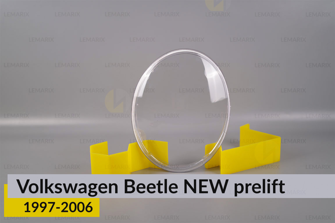 Скло фари VW Volkswagen Beetle NEW (1997-2006) дорест ліве