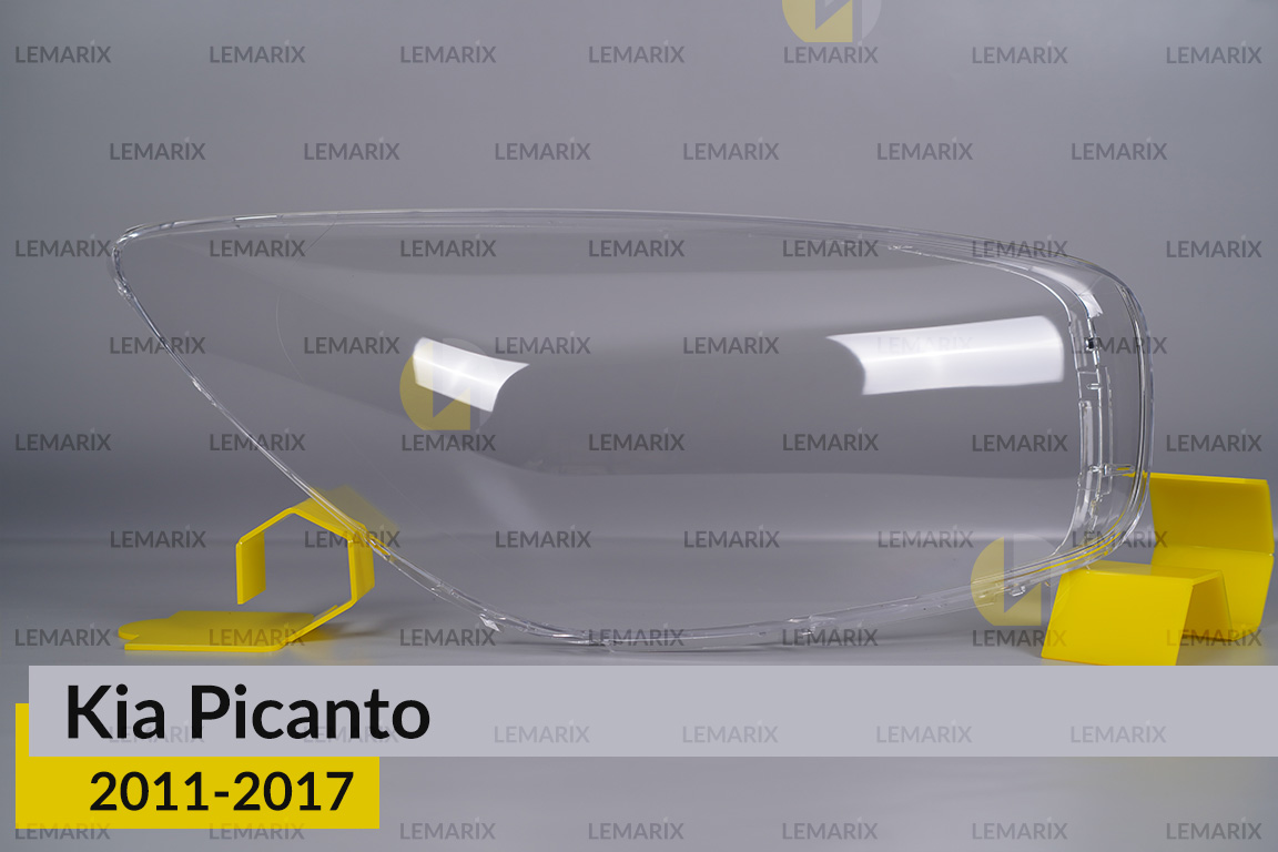Стекло фары KIA Picanto (2011-2017) правое