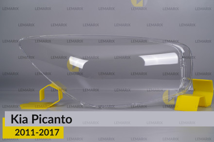Скло фари KIA Picanto (2011-2017) праве