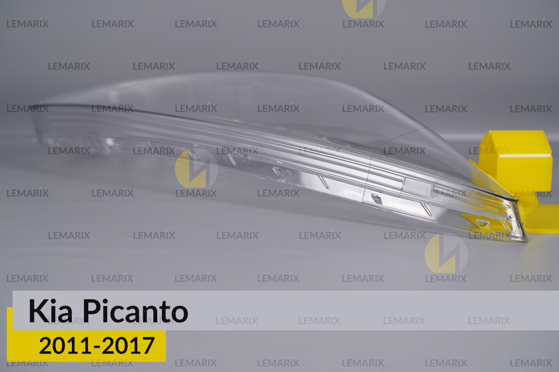 Скло фари KIA Picanto (2011-2017) праве