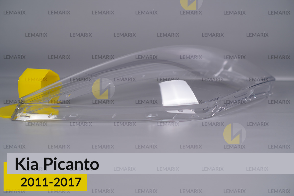Скло фари KIA Picanto (2011-2017) праве