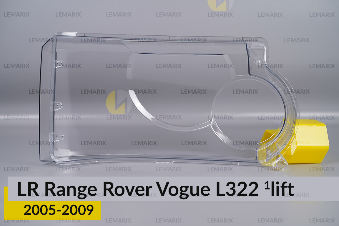 Стекло фары Land Rover Range Rover Vogue L322 (2005-2009) 1 рест левое