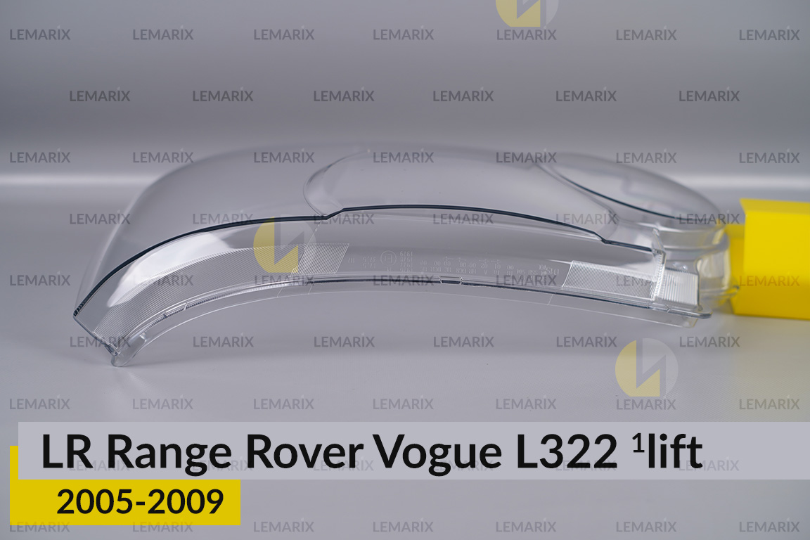 Стекло фары Land Rover Range Rover Vogue L322 (2005-2009) 1 рест левое