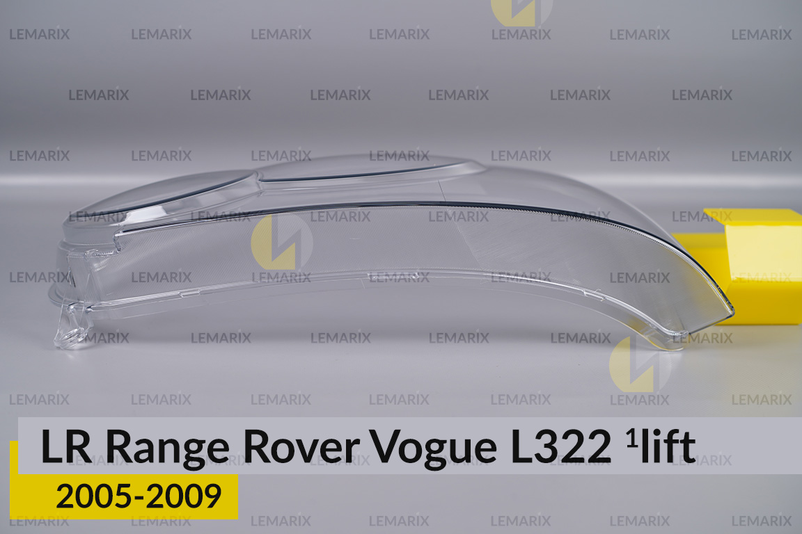 Стекло фары Land Rover Range Rover Vogue L322 (2005-2009) 1 рест левое