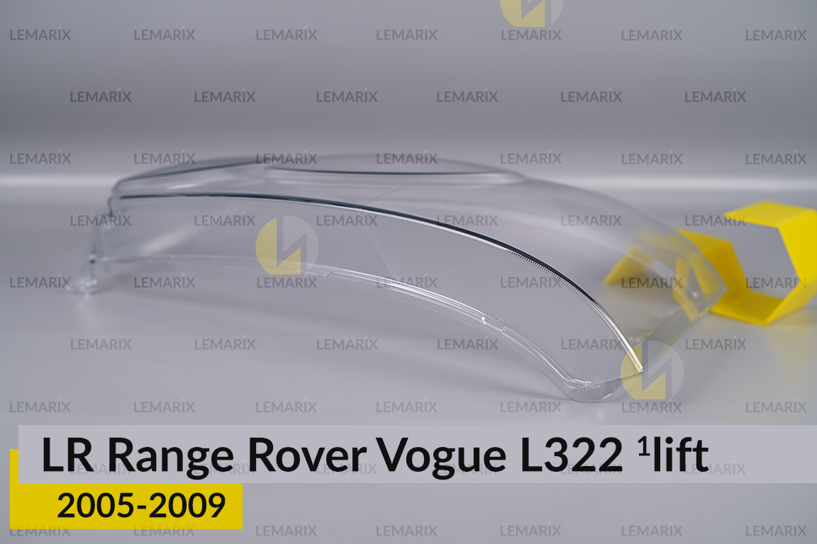 Стекло фары Land Rover Range Rover Vogue L322 (2005-2009) 1 рест левое