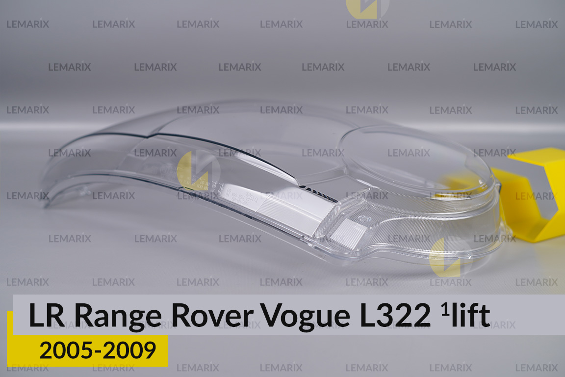 Стекло фары Land Rover Range Rover Vogue L322 (2005-2009) 1 рест левое